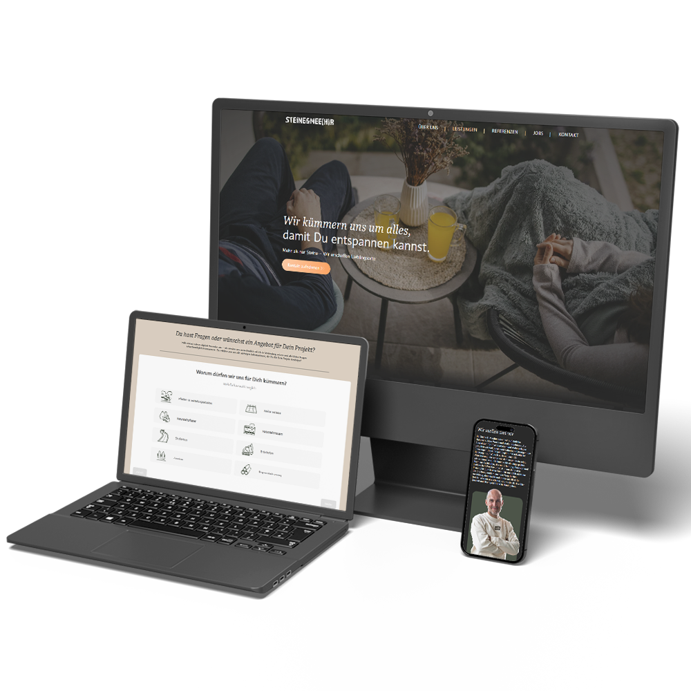 Webdesign für Steine & Meehr